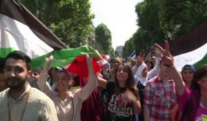 Paris : une manifestation pro-palestinienne interdite dégénère