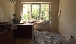 Ukraine : la désolation après un bombardement sur Donetsk