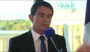 Valls : "Face au terrorisme, il faut être particulièrement déterminé"
