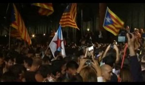 La victoire des indépendantistes en Catalogne, à travers nos télés