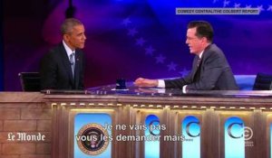 Obama plaisante sur les codes nucléaires à la télévision américaine