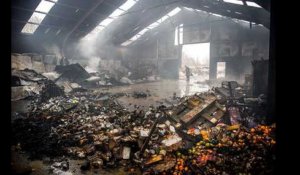 Un entrepôt des Restos du cœur part en fumée dans le Pas-de-Calais
