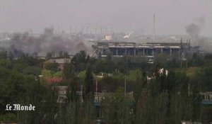 Violents affrontements à l'aéroport de Donetsk