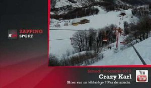 Zap'Sport : Du ski sur un câble de télésiège