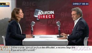Bourdin direct - Segolene Royal accuse Anne Hidalgo de mettre de l'huile sur le feu dans le dossier Air France.mp4