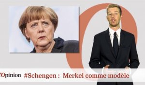 #tweetclash : #Schengen : Merkel comme modèle