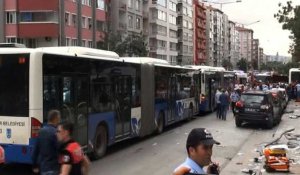 Un bus percute des passagers à Ankara: au moins douze morts