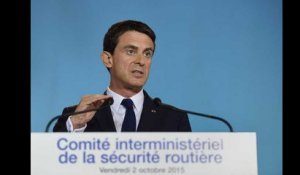 Manuel Valls: « les routes de France ne peuvent pas être un cimetière »