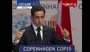 Pour Sarkozy, "il faut changer de braquet" à Copenhague