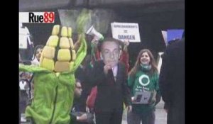 Pas de manif devant Sarkozy au Salon de l'agriculture