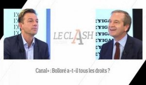 Le Clash politique Figaro-l'Obs : avec Canal +, Bolloré a-t-il tous les droits ?