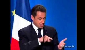 Nicolas Sarkozy revient sur son voyage en Egypte