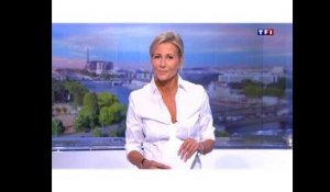 "L'immense tristesse" de Claire Chazal pour son dernier JT sur TF1