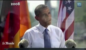 2008-2013 : Obama rejoue son discours de Berlin
