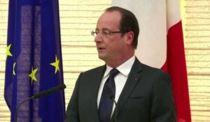 Hollande confond "peuple japonais" et "peuple chinois"