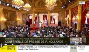 Hollande prône un an 2 "de l'offensive" et propose un gouvernement économique européen
