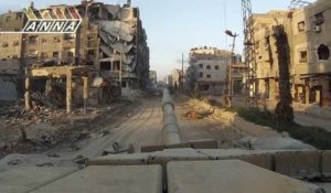 Syrie : des images de propagande montrent les combats vus depuis les chars d'Assad
