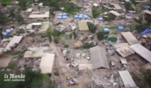 Tremblement de terre : l'armée chinoise utilise un drone pour évaluer les dégâts