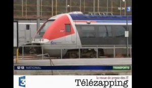 Télézapping : Quand les trains sont bloqués, rien n'arrête les JT