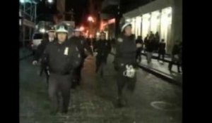 Arrestations d'indignés à New York
