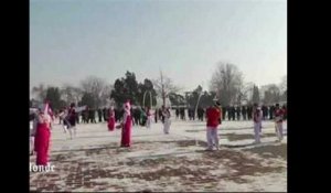 Célébrations organisées dans les rues de Pyonyang