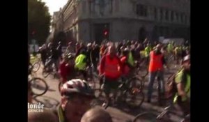 Frictions entre police et manifestants à Madrid