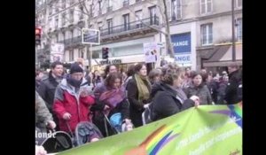 "Mariage pour tous" : les manifestants rappellent à l'ordre le gouvernement - V1