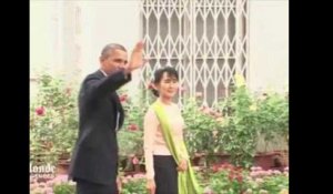 Obama en visite en Birmanie