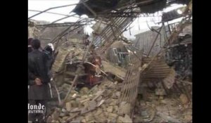 Pakistan : les images des dégats après le double-attentat à Quetta
