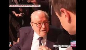 Jean-Marie Le Pen : "Je pense que Sarkozy est battu"