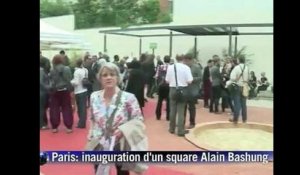Un square Alain Bashung inauguré à Paris