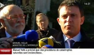 Tempête Dirk : Valls reconnaît une "erreur d'appréciation"