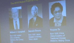 Le Nobel de médecine 2015 à Campbell, Omura et Tu