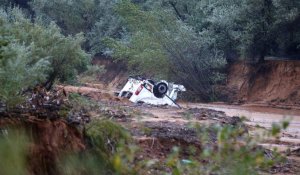 Vidéo : des inondations éclairs font au moins 15 morts aux États-Unis