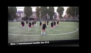 FC Metz : l'entraînement insolite des U15 !