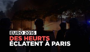 Euro 2016 : des heurts éclatent à Paris près de la Tour Eiffel