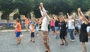 Zumba au festival des Folklores du monde