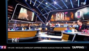 19h Live : Nicolas Canteloup surprend Nikos Aliagas en direct pour sa première (Vidéo)