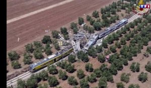 Au moins dix morts dans une collision entre deux trains dans le sud de l'Italie