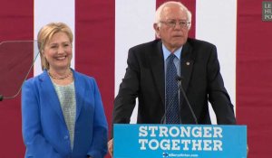Bernie Sanders annonce son soutien à Hillary Clinton 