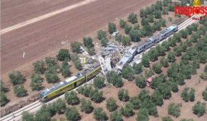Italie: au moins 20 morts dans une collision de trains