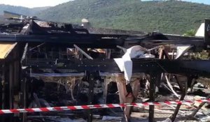 Deux restaurants ravagés par les flammes à Aubagne