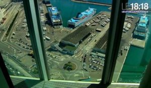 Le 18:18 : les images vertigineuses de Marseille du haut de la tour CMA CGM