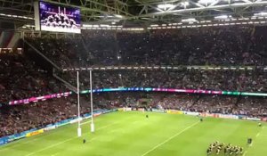 Mondial de rugby : le Haka à Cardiff
