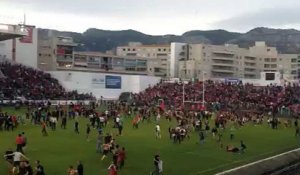 Rugby : la passe de trois pour le RCT, la folie à Mayol !