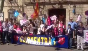 Carpentras : manifestation des anti-mariage pour tous