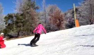 Prenez une leçon de snowboard depuis Montclar