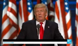 Convention républicaine : Donald Trump promet "le retour à la sécurité" aux États-Unis