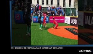 Football : Un gardien sans jambe fait le show lors de la Coupe du monde de football des sans-abri 2016 (Vidéo)