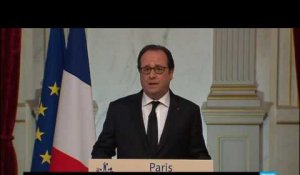 REPLAY - Intervention de François Hollande :  "L'islamisme, le fondamentalisme est notre ennemi"